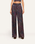 Livvy Trouser bottom half of front view on model