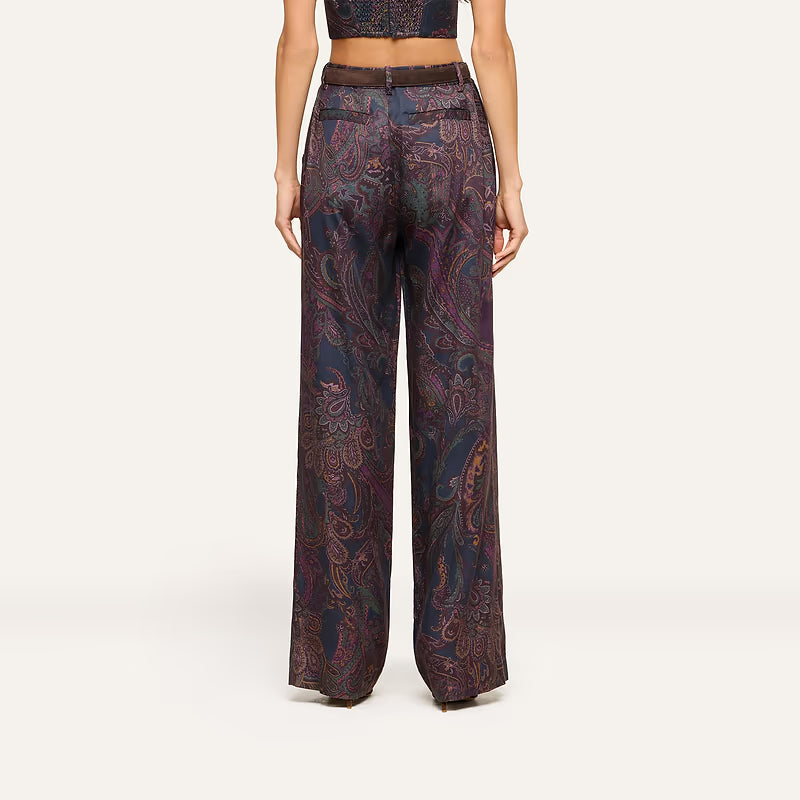 Livvy Trouser bottom half of back view on model