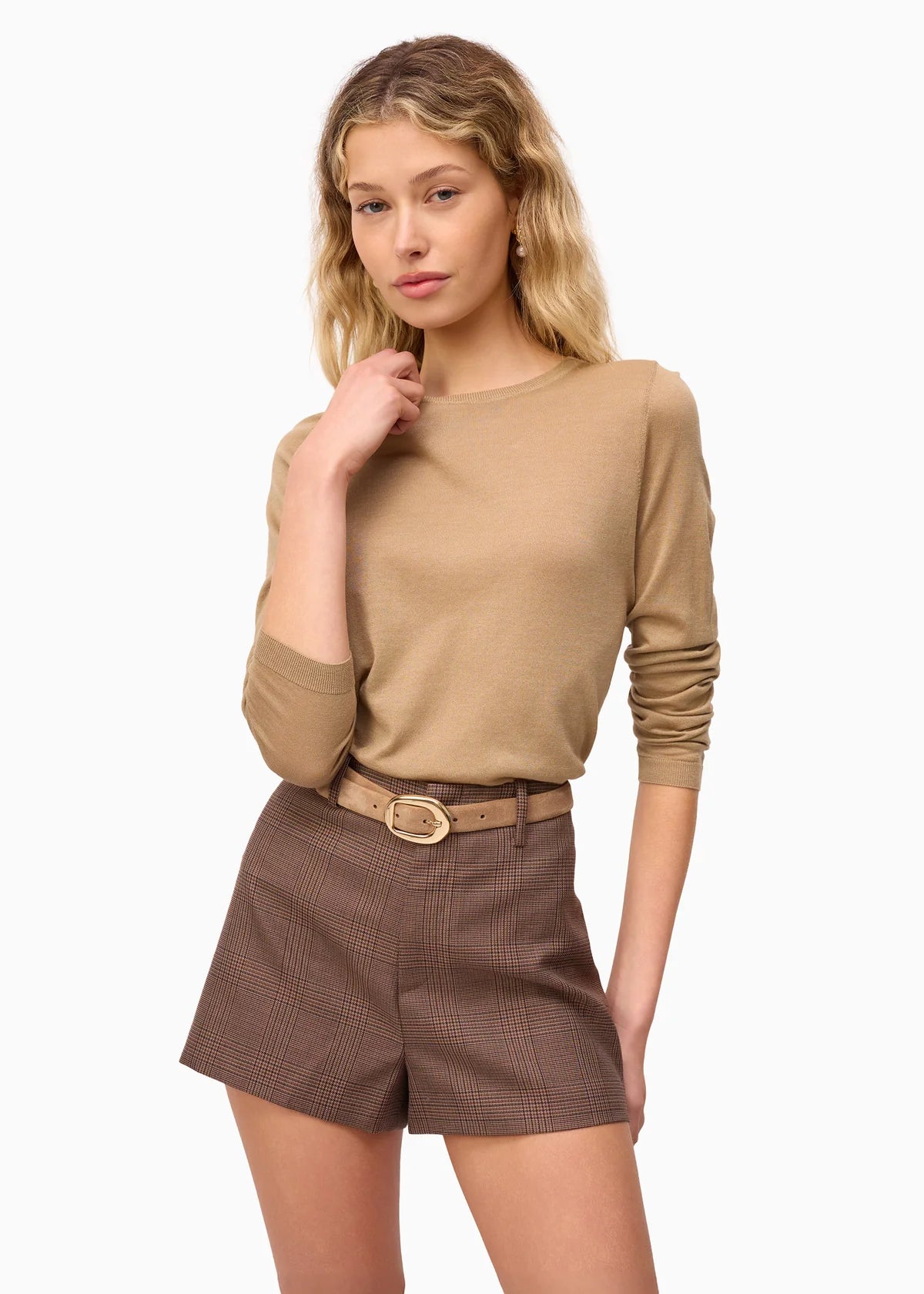 Jaime Lightweight Knit Top front