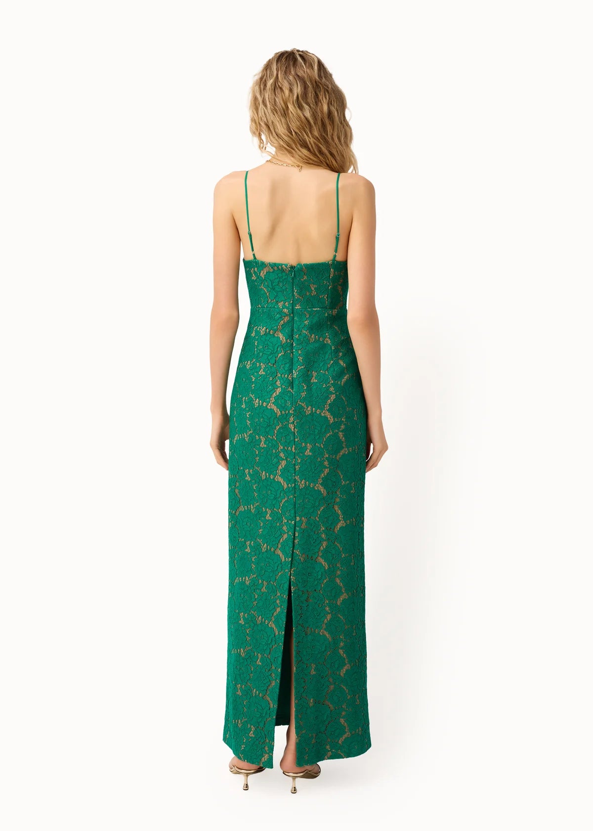 Rosaria Lace Gown back