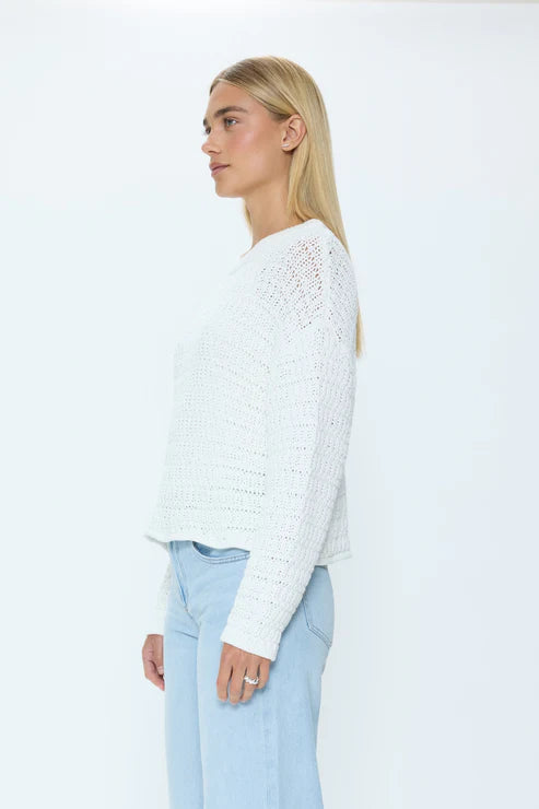 Katya Relaxed Crew Neck Sweater front/side