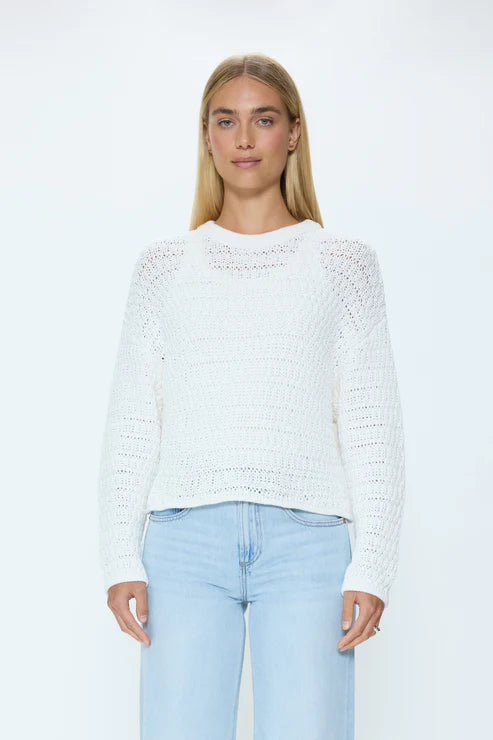 Katya Relaxed Crew Neck Sweater front