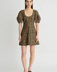 Anni Scoop Mini Dress front