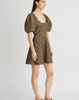 Anni Scoop Mini Dress side view