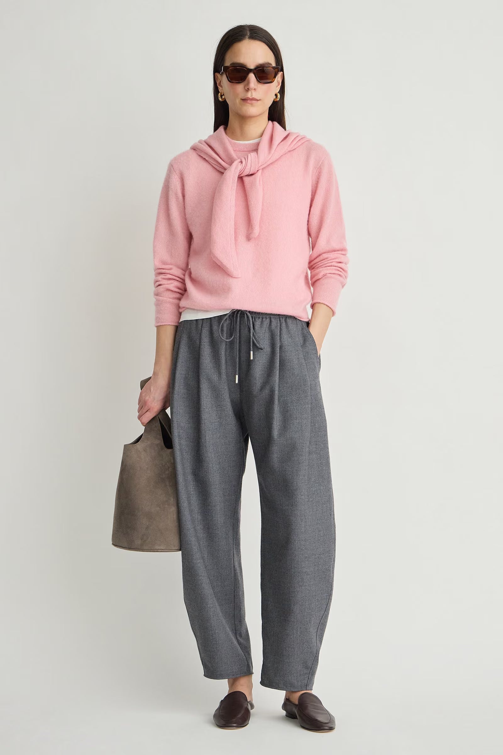 Everyday Pull-On Pant Grey Melange