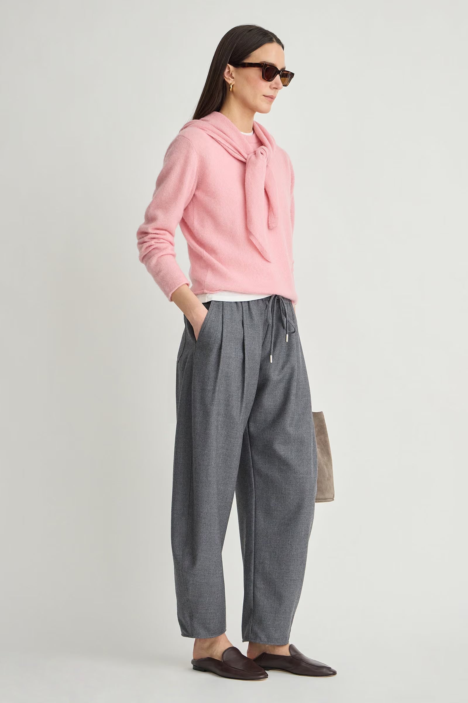 Everyday Pull-On Pant Grey Melange