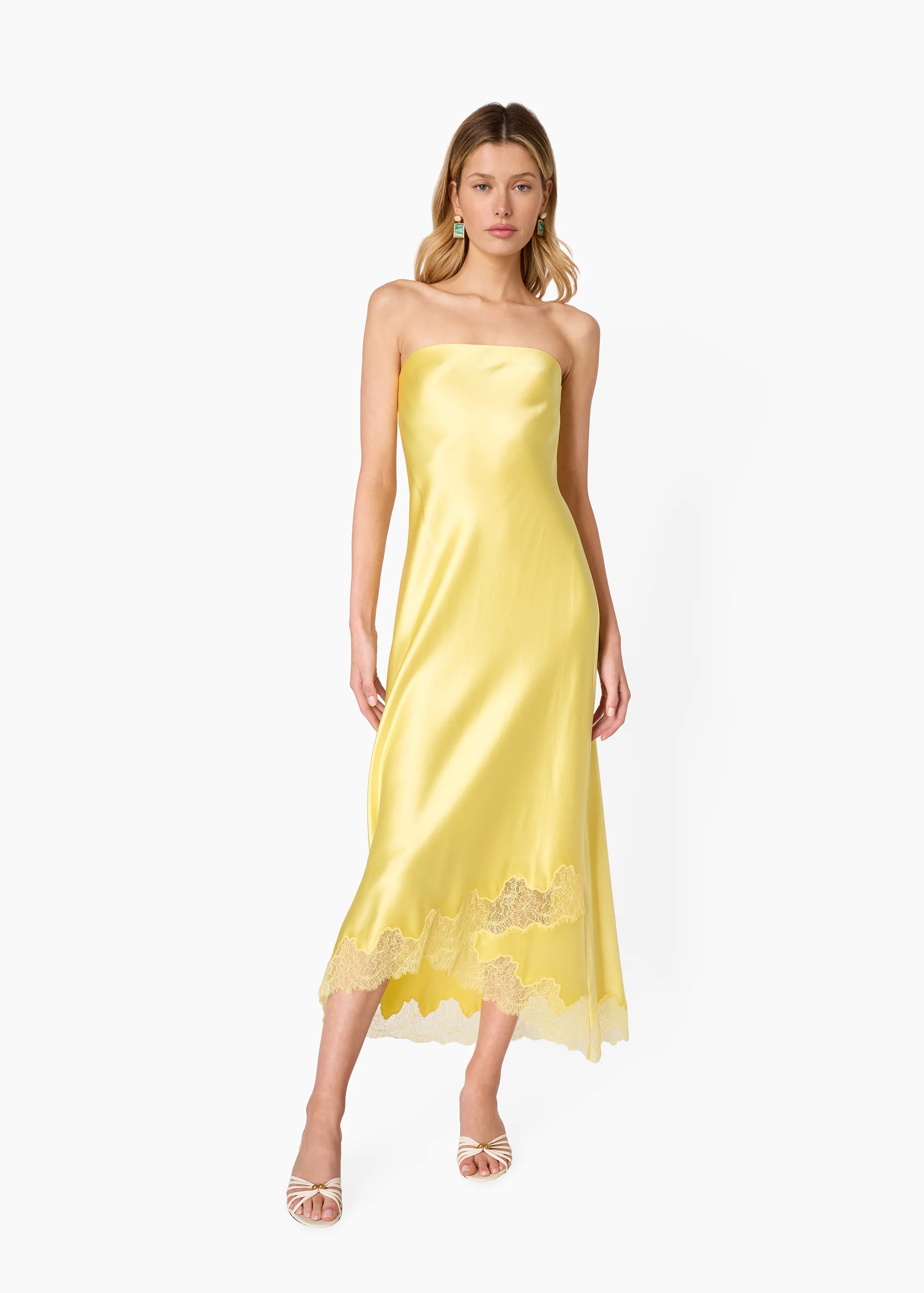 Alexandria Strapless Dress front
