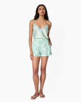 Ravi Linen Short Climbing Hydrangea full body front