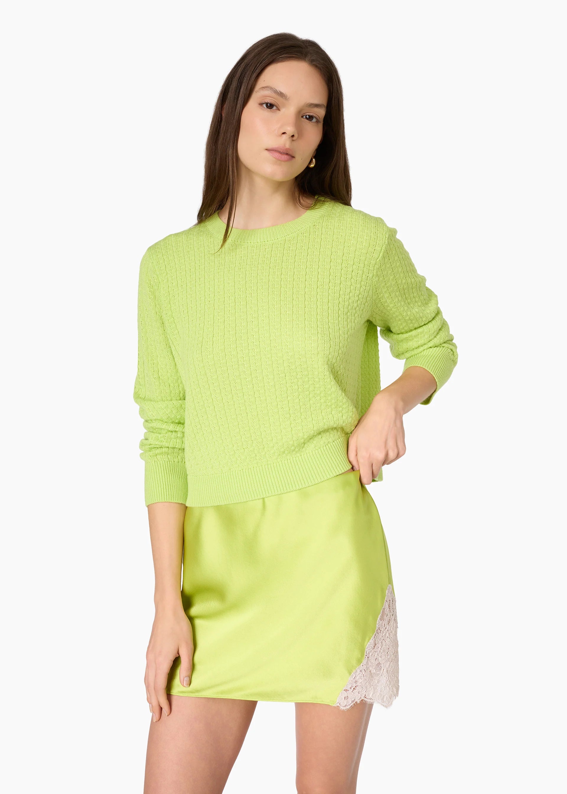 Lesley Sweater front view