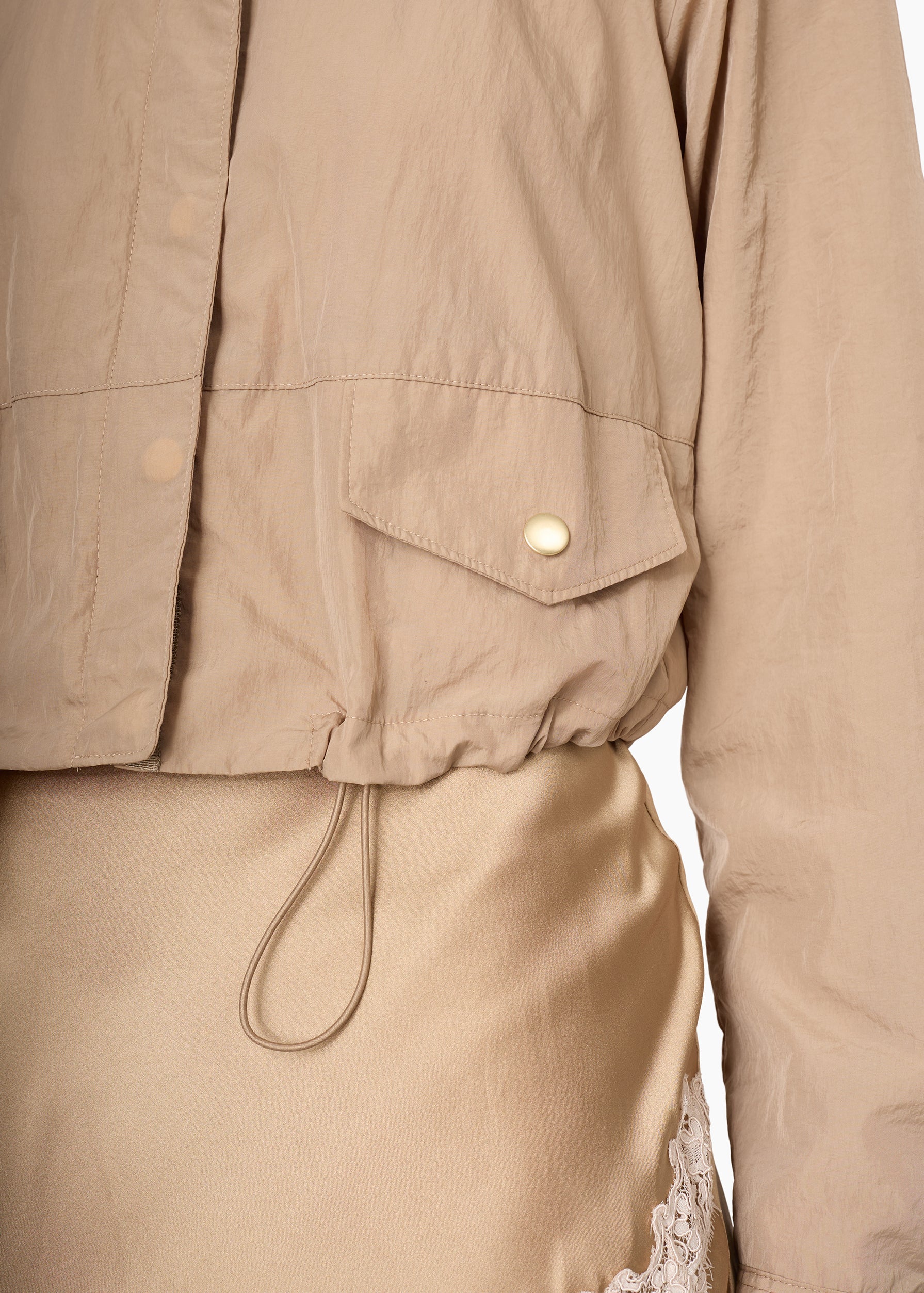 Kellen Jacket hem detail