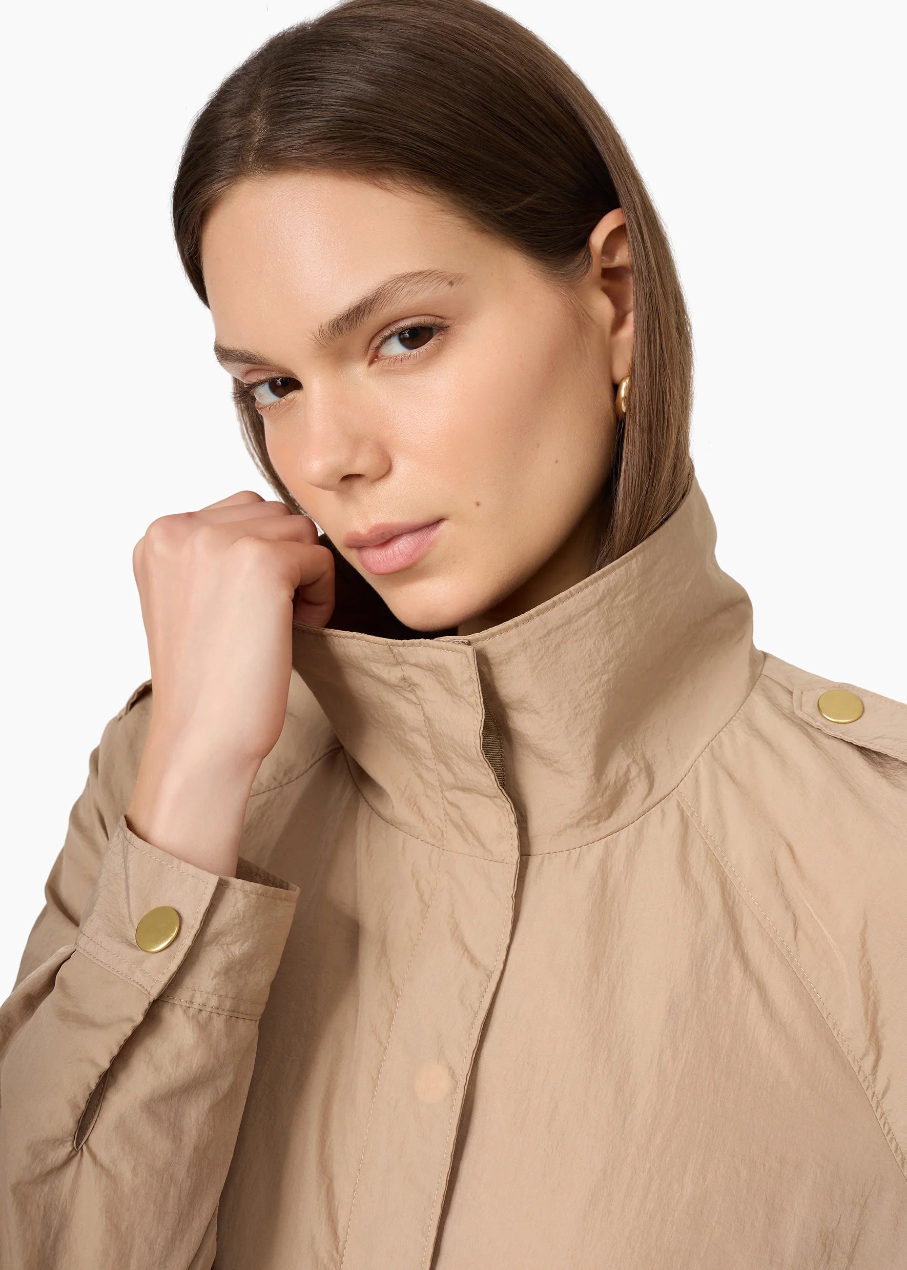 Kellen Jacket neckline detail