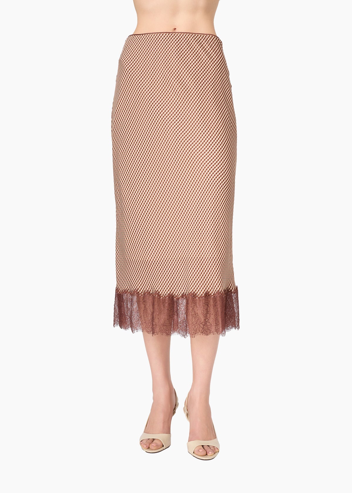 Sharon Skirt front view on model