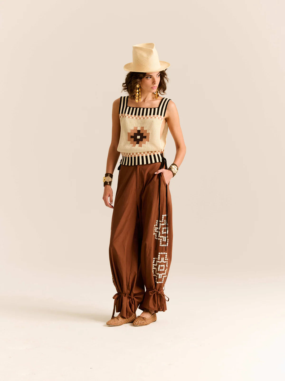 Cleo Chacana Top full body front view