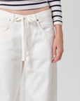 Brynn Drawstring Trousers very close up of front