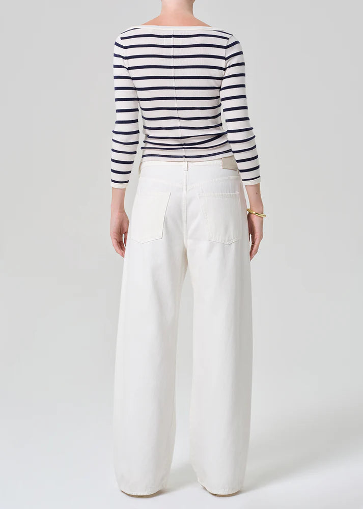 Brynn Drawstring Trousers full body back view