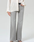 Kimberly 70's Flare Jean in Quartz Grey