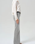 Kimberly 70's Flare Jean in Quartz Grey