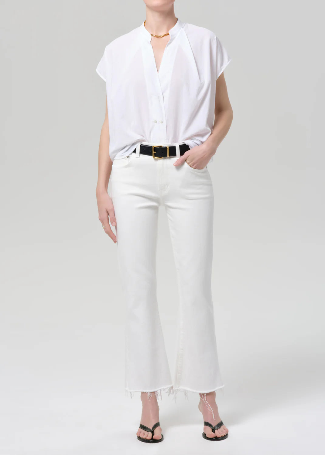 Goldie Ankle Kick Flare front