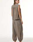 Arna Harem Jogger full body back view on model
