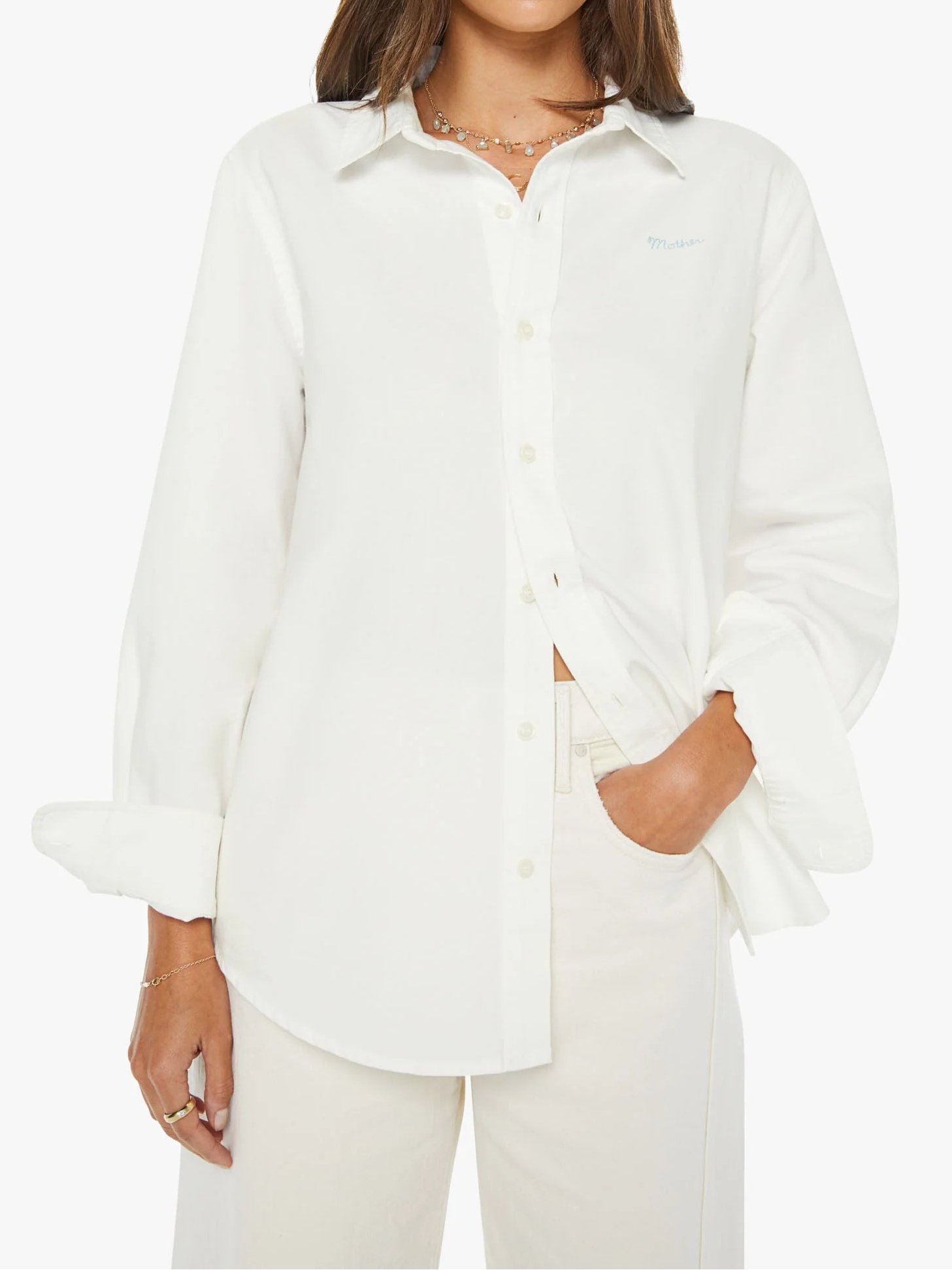 The Bestie Button Down front