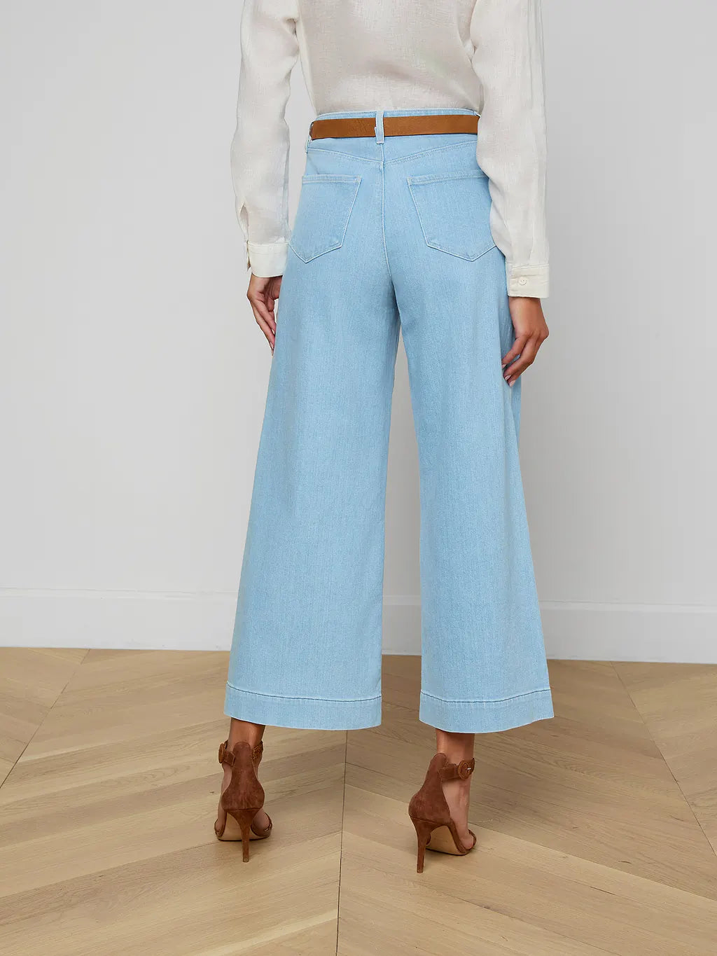 Houston Cropped Wide-Leg Jean back