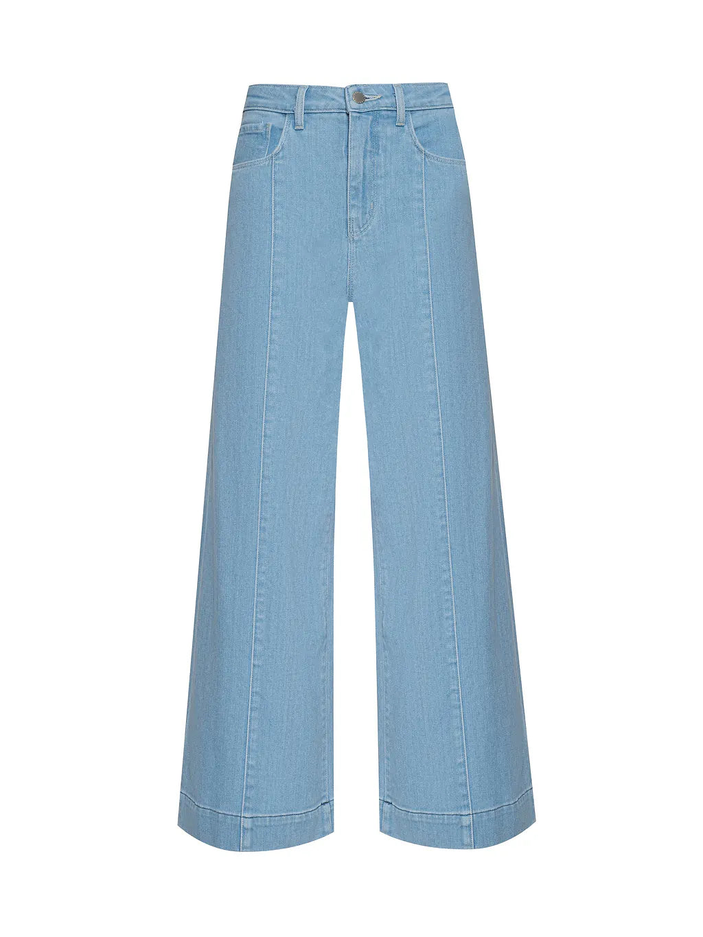 Houston Cropped Wide-Leg Jean by itself