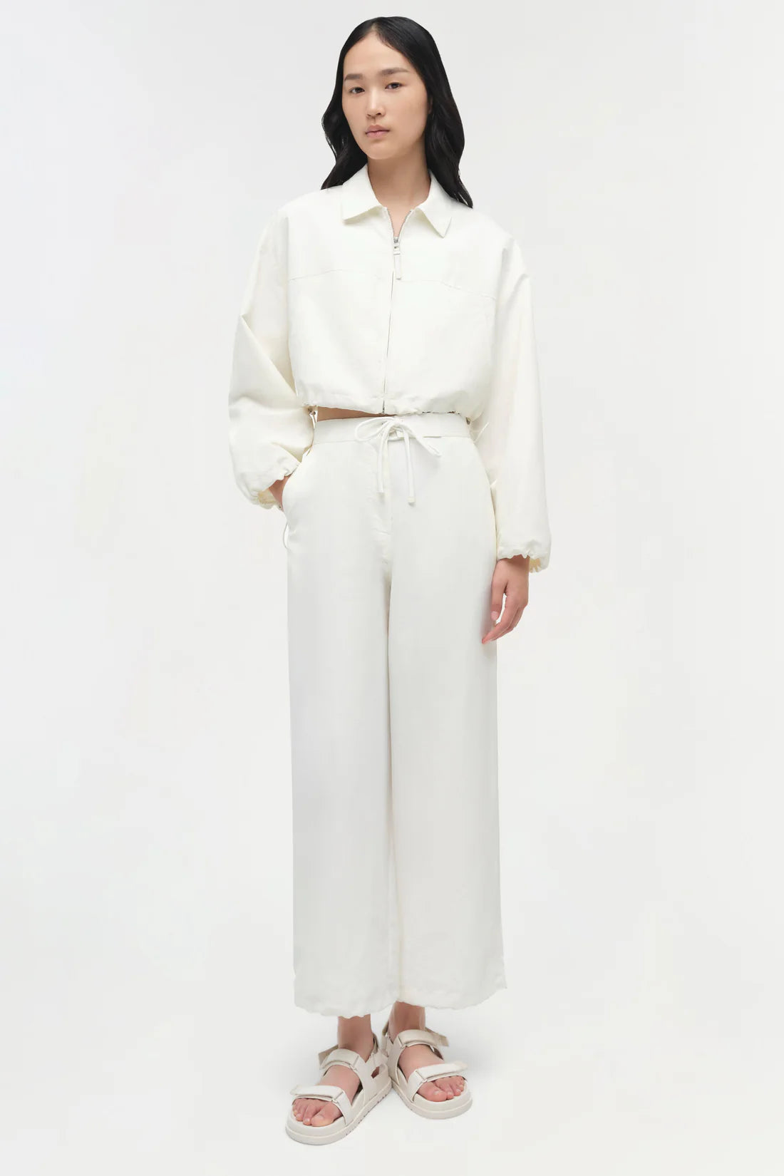 Colsen Cropped Jacket full body front