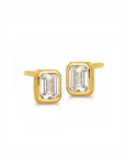 Lola Baguette Stud close up