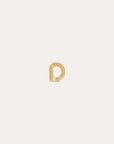 Groovy Initial Mini Bead - Letter D by itself
