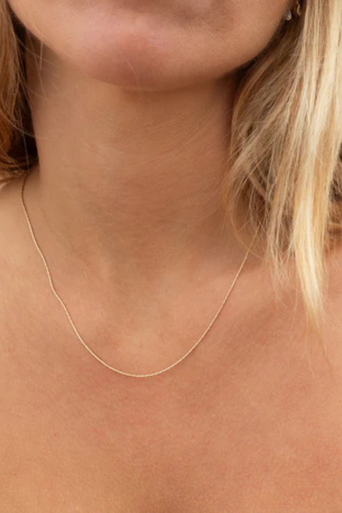 Thatch Catalina Snake Chain Necklace on model