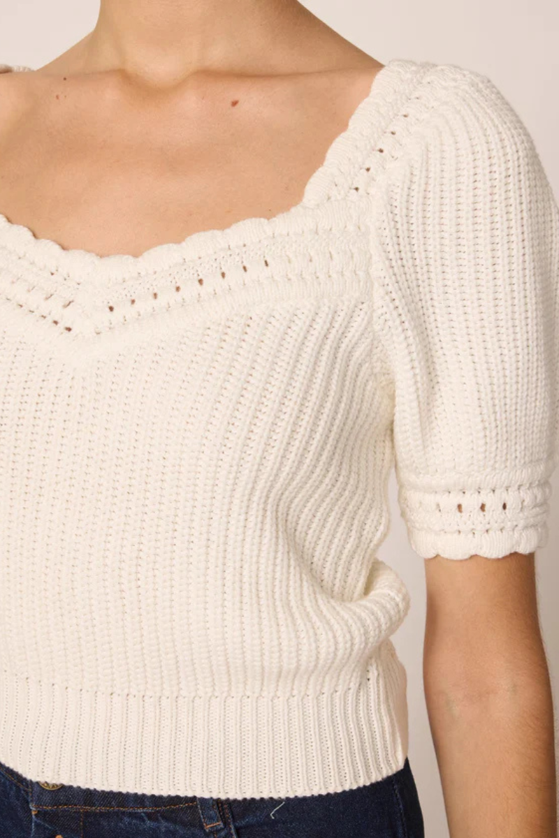 Cleobella Rowan Sweater Top close up