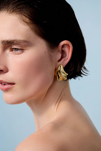 Jenny Bird Lydia Earrings on model
