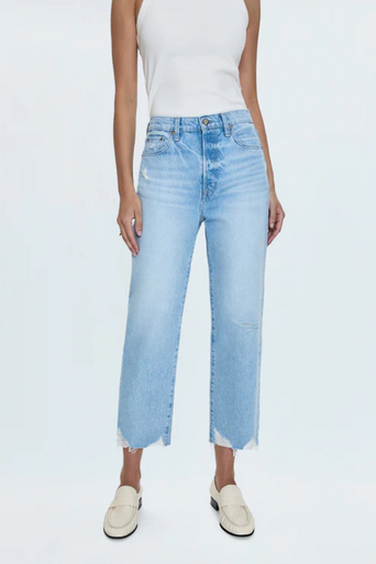 Pistola Cassie Crop Jean front view