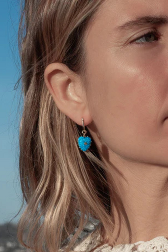 Thatch Isabel Howlite Earring on model