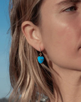Thatch Isabel Howlite Earring on model