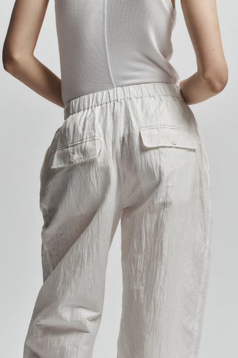 Saint Art Quinton Linen Crinkle Pant back