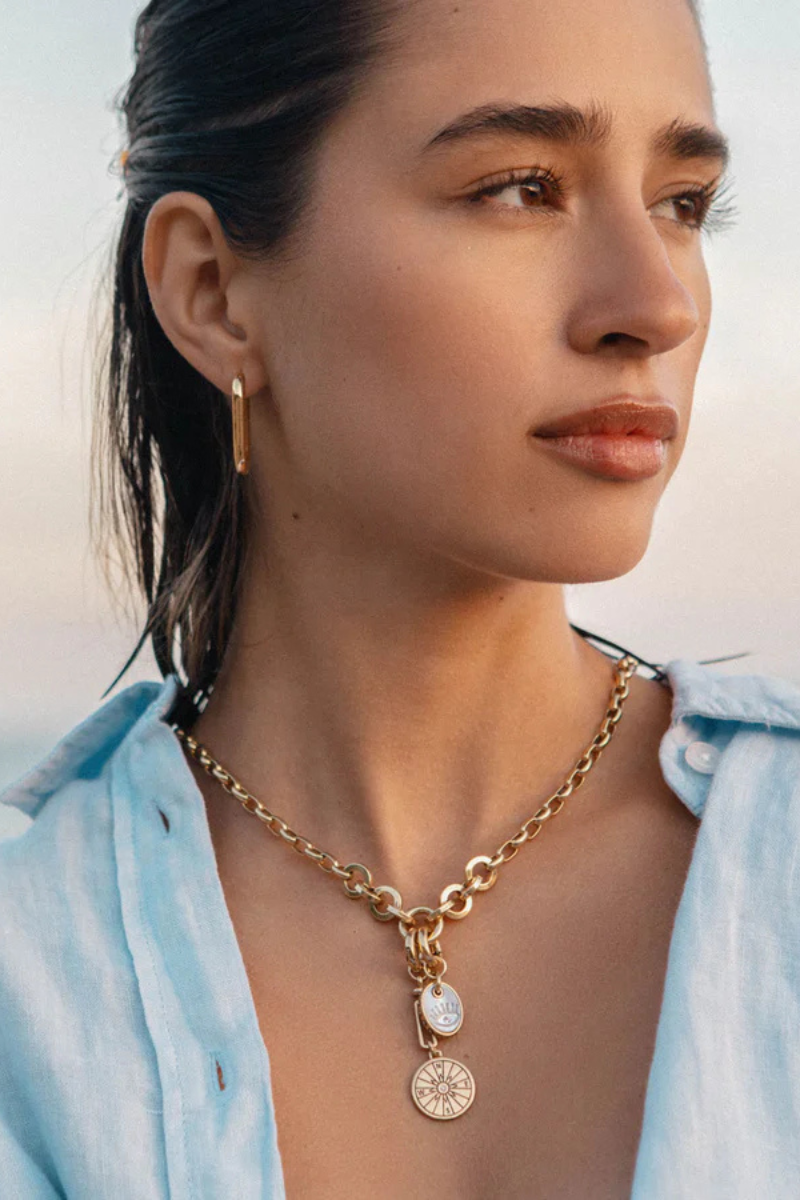 Mignonne Gavigan Voyager Necklace from afar