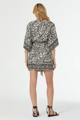 YFB Willa Wrap Mini Dress back
