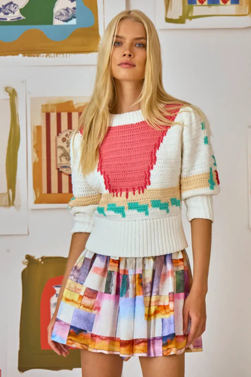 Hunter Bell Sully Pullover front