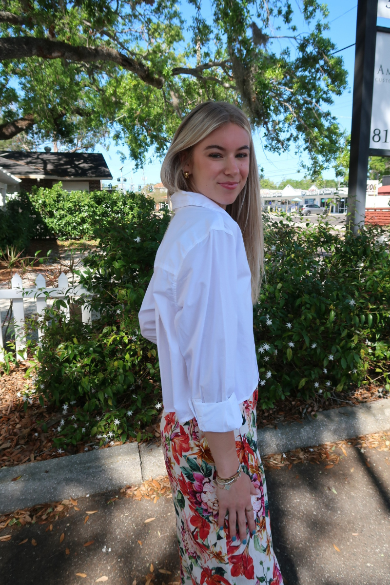 Amo Ruth Crop Shirt side