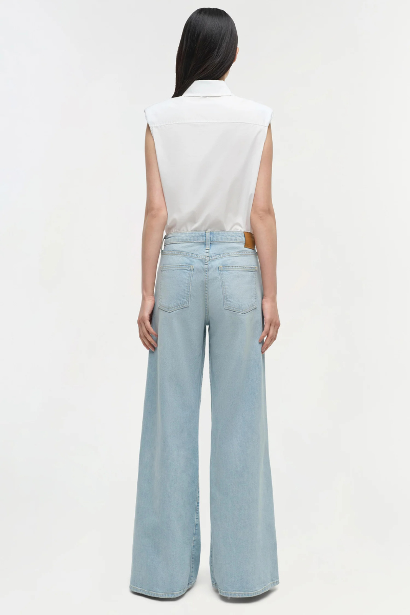 Simkhai Greer Super Wide Leg back