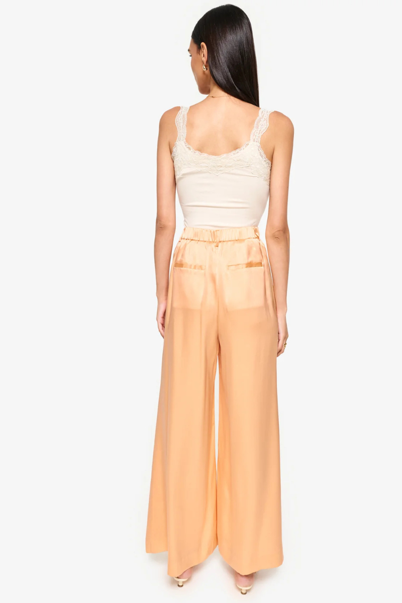 Cami NYC Fabian High Rise Charmeuse Pant back