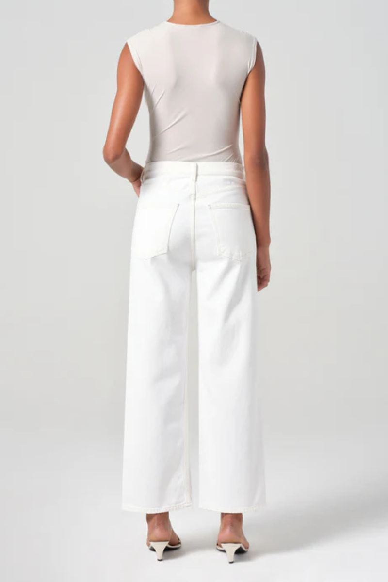 Agolde Ren Jean in White back