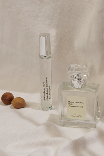 Eau de Parfum Travel Spray No.04 Bois de Balincourt 10ml with larger spray