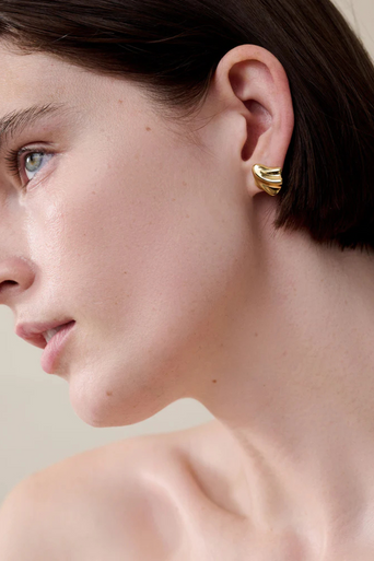 Jenny Bird Zoe Earrings on model