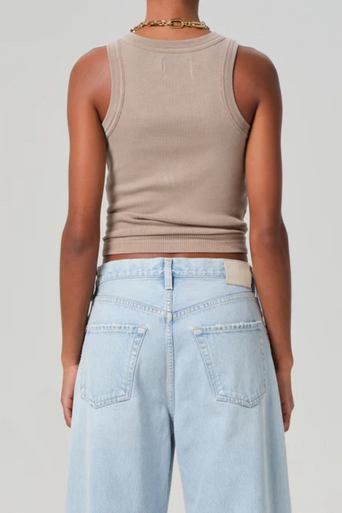 Citizens of Humanity Isabel Rib Tank Sandatlas back