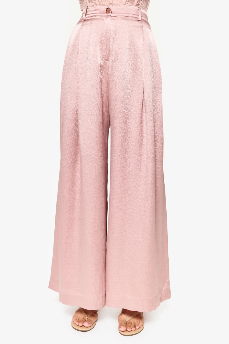 Cami NYC Fabian High Rise Pant in Begonia front view