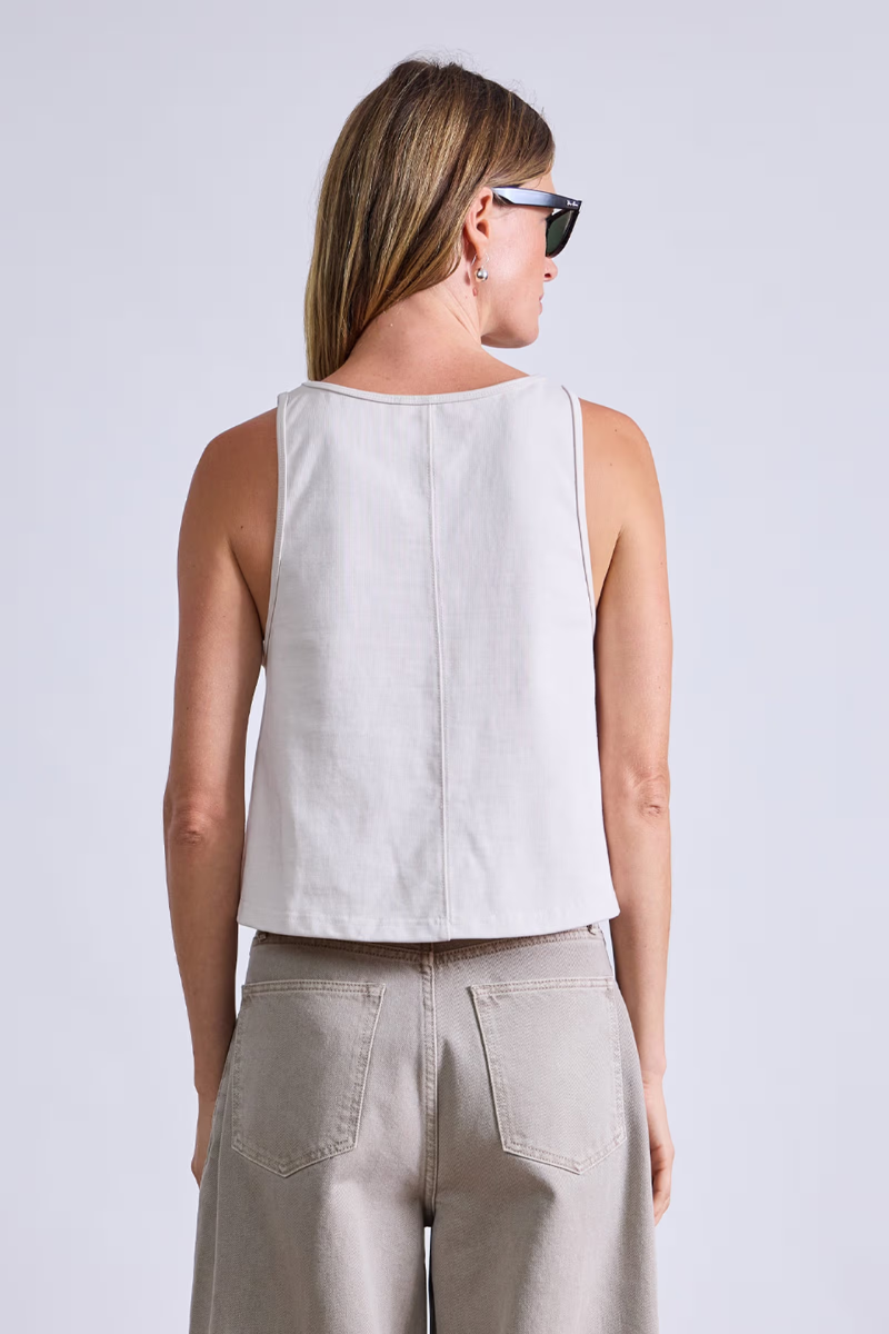 Apiece Apart New Agnes Tank back
