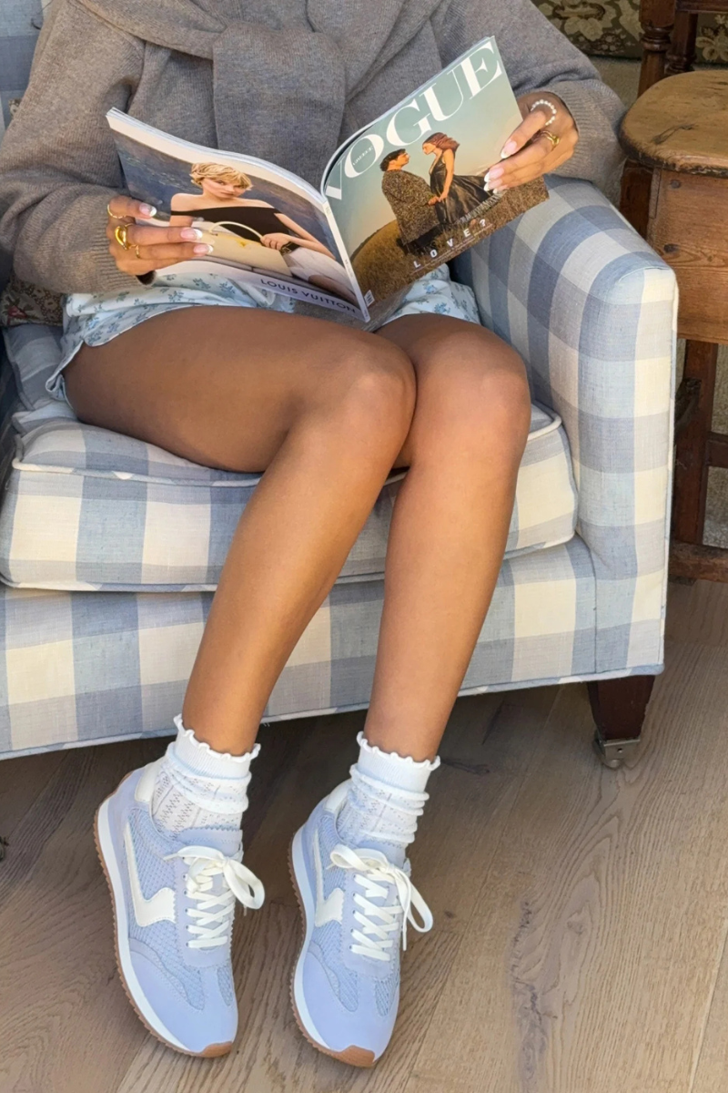 Dolce Vita Mesh Sneakers on feet
