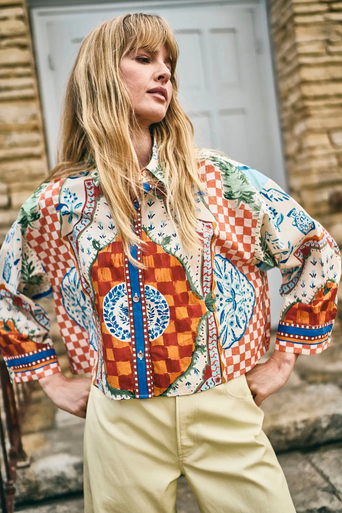 Hunter Bell Clarke Shirt front view